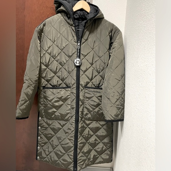 NWT-Lucky Brand Quilted Coat - Picture 1 of 14